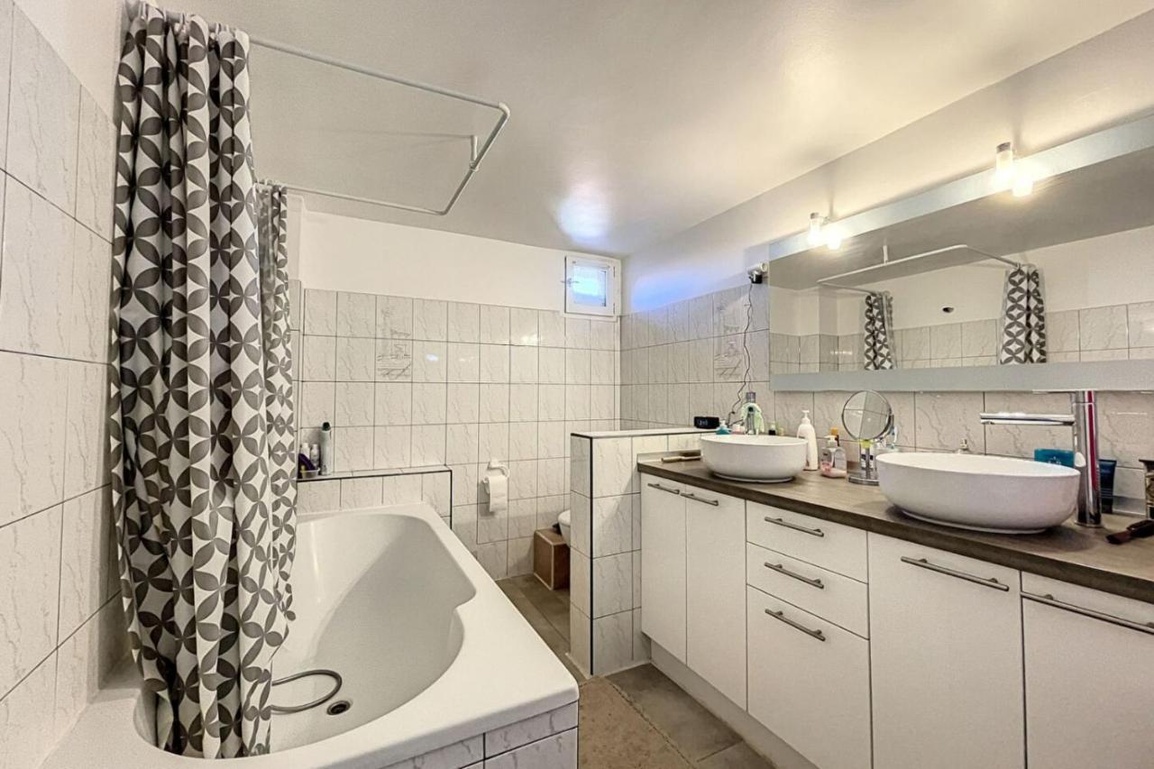 Maisonnette De Plage Sur Les Toits Appart 1 Chambre 1 Mezzanine Avec Vue 勒格罗-迪鲁瓦 外观 照片