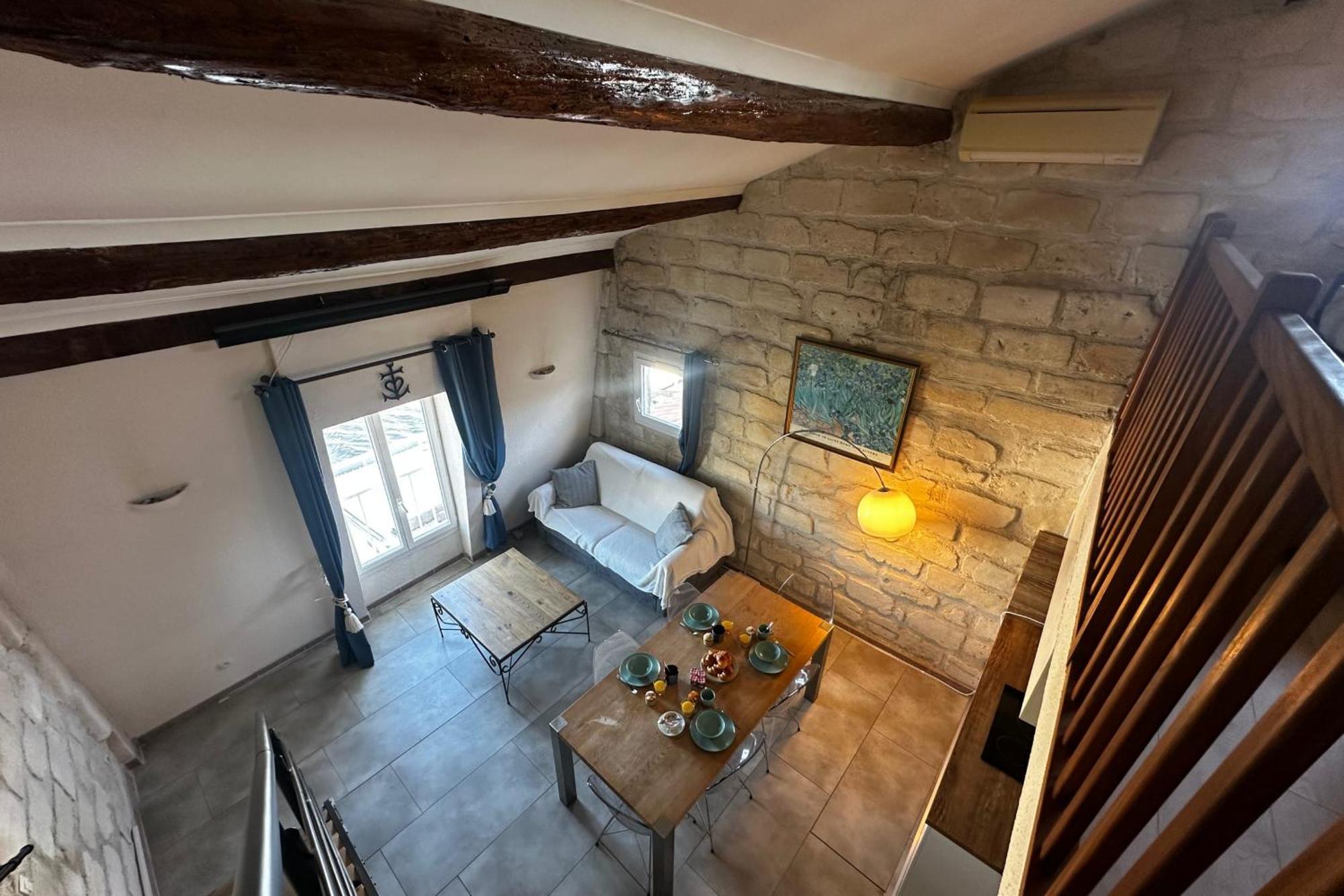 Maisonnette De Plage Sur Les Toits Appart 1 Chambre 1 Mezzanine Avec Vue 勒格罗-迪鲁瓦 外观 照片