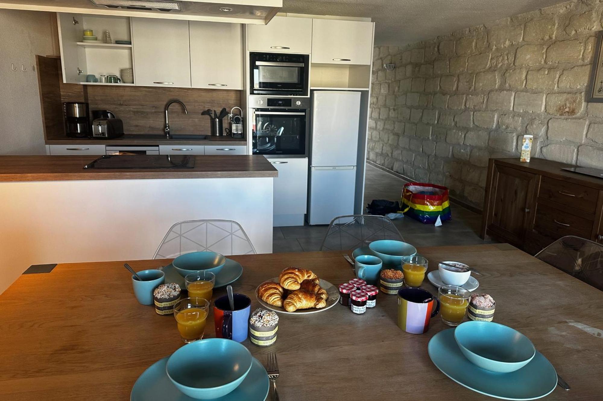 Maisonnette De Plage Sur Les Toits Appart 1 Chambre 1 Mezzanine Avec Vue 勒格罗-迪鲁瓦 外观 照片